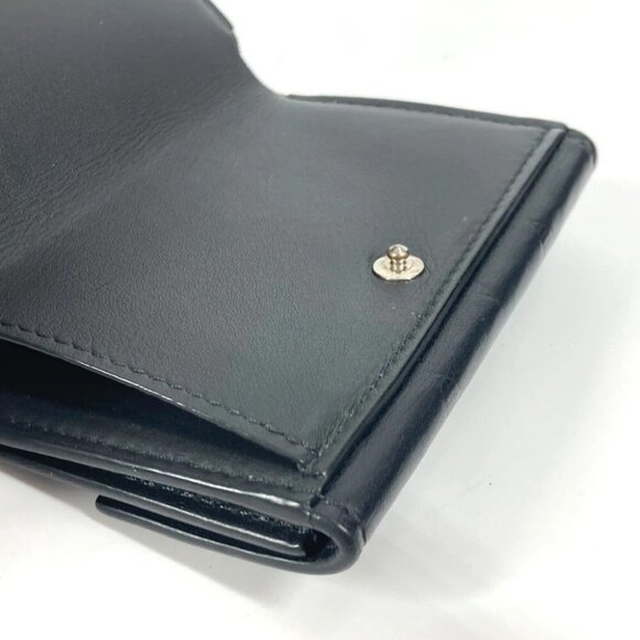 LOUIS VUITTON M67631 Monogram shadow Discovery Compact Trifold wallet Black - Picture 15 of 16